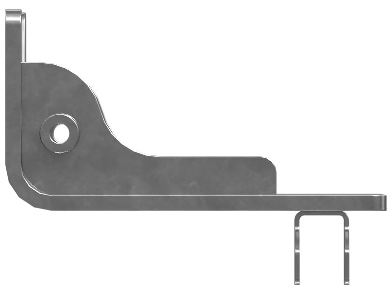 Compactor Drum Foothold Step Support