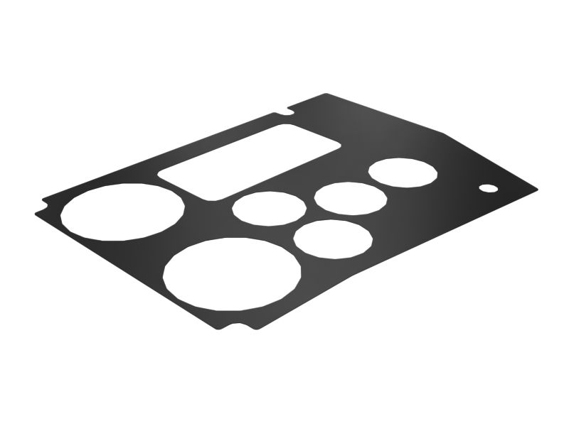 НАКЛЕЙКА ПРИБОРНОЙ ПАНЕЛИ