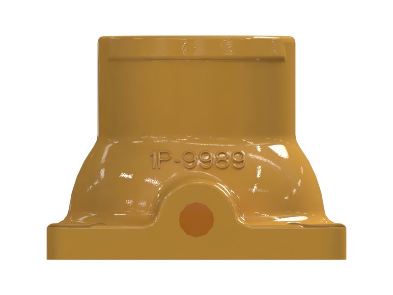 Выпускной патрубок головки блока цилиндров длиной 95,6 мм