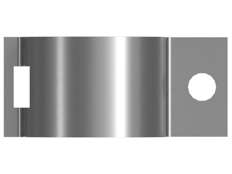 3E-8026: Single Tube Half Slot Clip 3E8026 купить