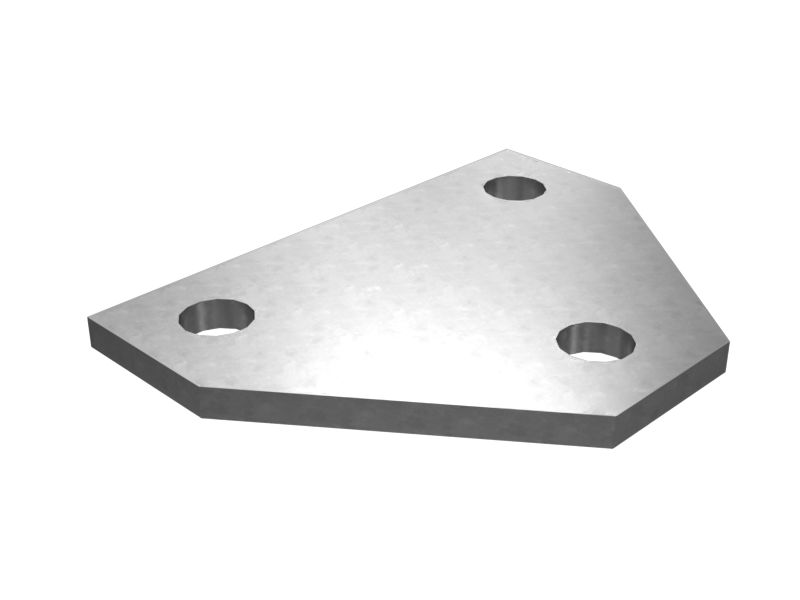 4N-3306: 4.78mm Thick Radiator Brace Support Plate 4N3306 купить