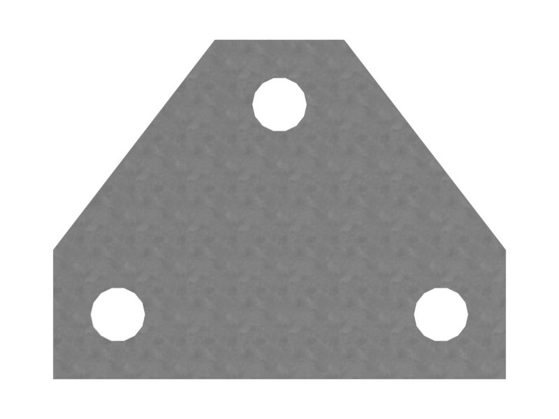 4N-3306: 4.78mm Thick Radiator Brace Support Plate 4N3306 купить