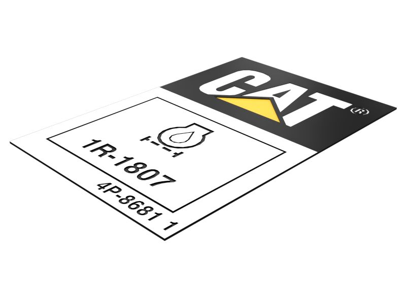 4P-8681: НАКЛЕЙКА ИДЕНТИФИКАЦИОННАЯ