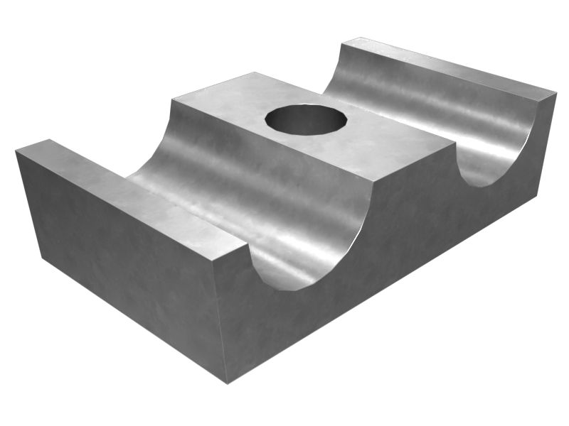 156-3617: 30mm Wide Half Body Clamp