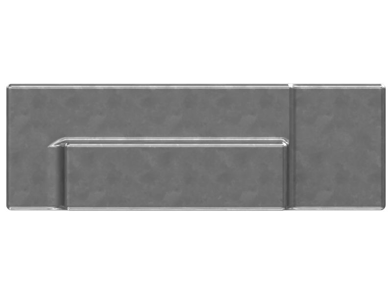 Поддон облицовки закрытой конструкции ROPS кабины