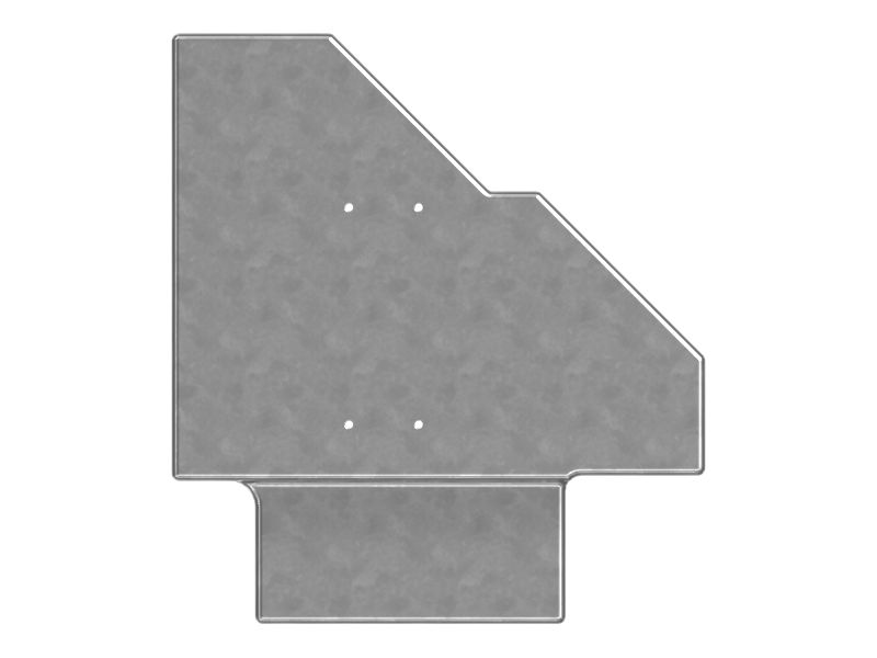 Поддон облицовки закрытой конструкции ROPS кабины