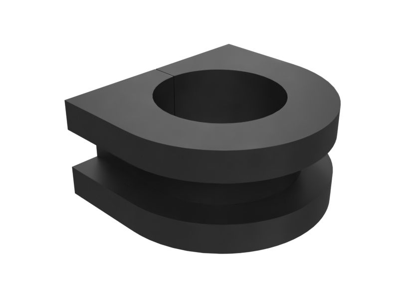 133-8715: Grommet Flensa Ganda Tebal 10 mm