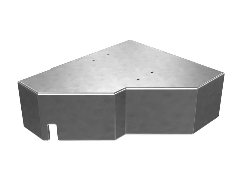 Поддон облицовки закрытой конструкции ROPS кабины