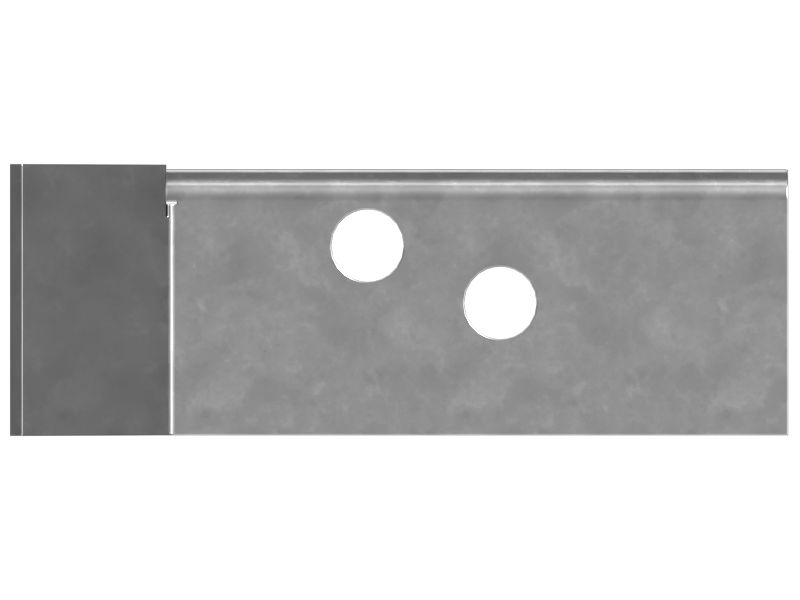 НАКЛАДКА ИЗ ВСПЕНЕННОГО МАТЕРИАЛА ПРАВАЯ