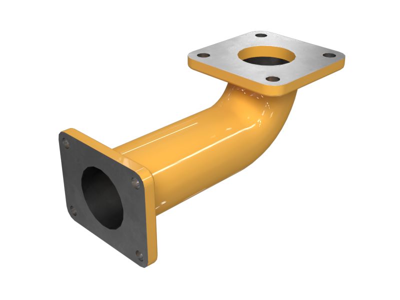 123-6868: Centrifugal Oil Filter Elbow