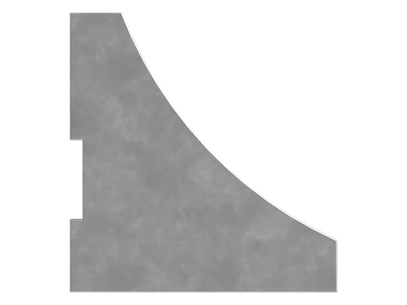 Заглушка изоляции кабины толщиной 127 мм