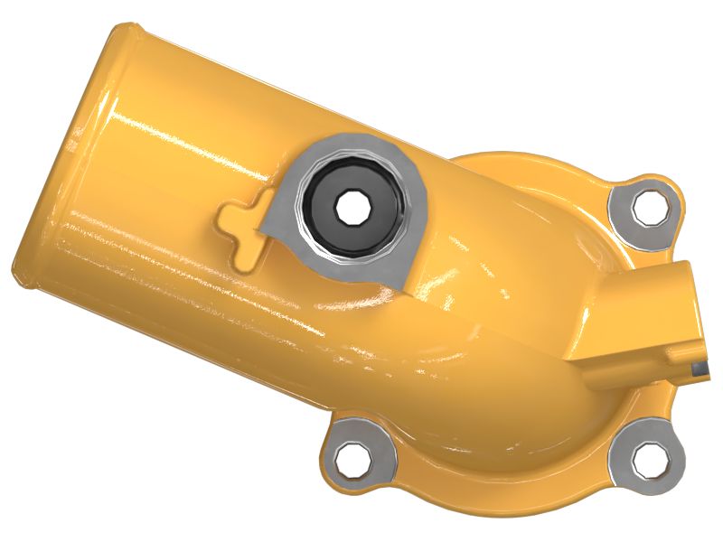 КОЛЕНЧАТЫЙ ПАТРУБОК