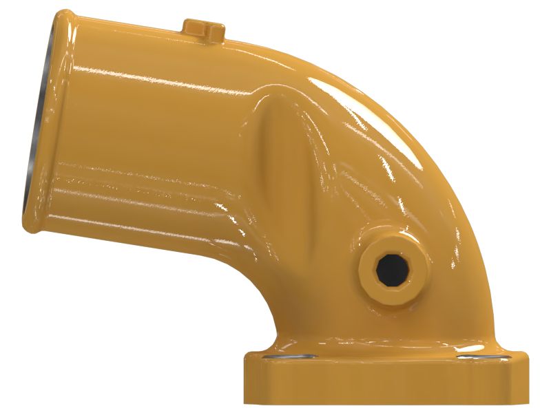 КОЛЕНЧАТЫЙ ПАТРУБОК