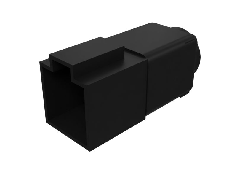 346-2341: 6 Pin Panel Harness Receptacle