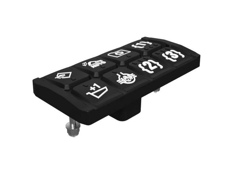 572-9641: 8 Button Keypad Module