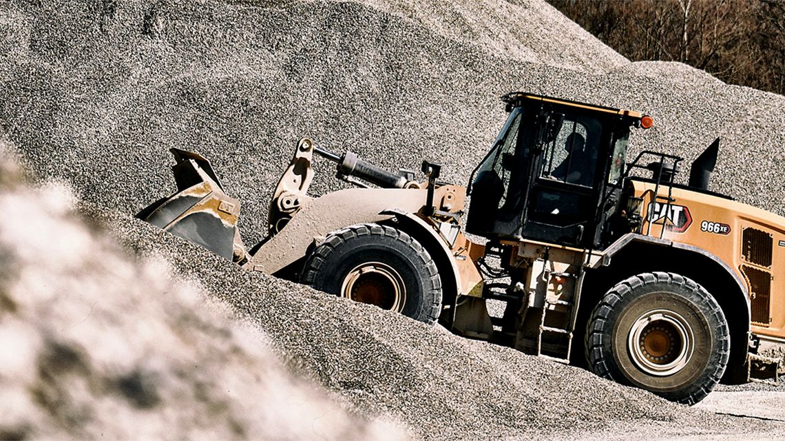 966 machine working shot