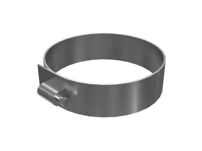 525-4161: 11.7mm Width Hose Band Clamp