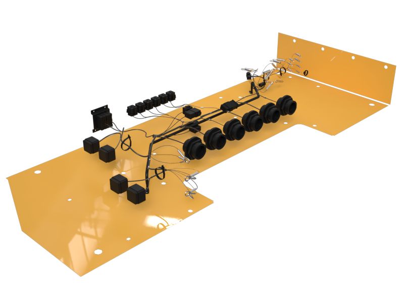 257-0053: ЖГУТ ПРОВОДОВ В СБОРЕ