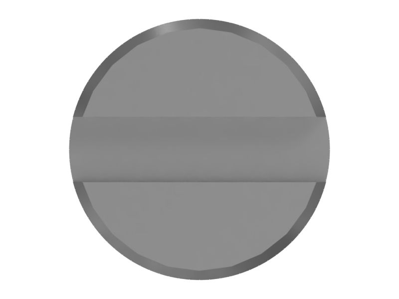 ВИНТ С РИФЛЕНОЙ ГОЛОВКОЙ