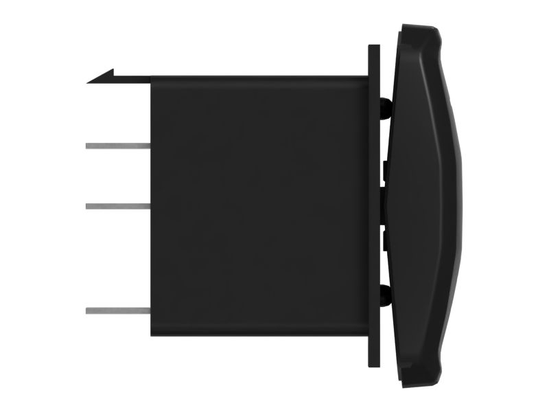 Кулисный переключатель проводки верхней части кабины