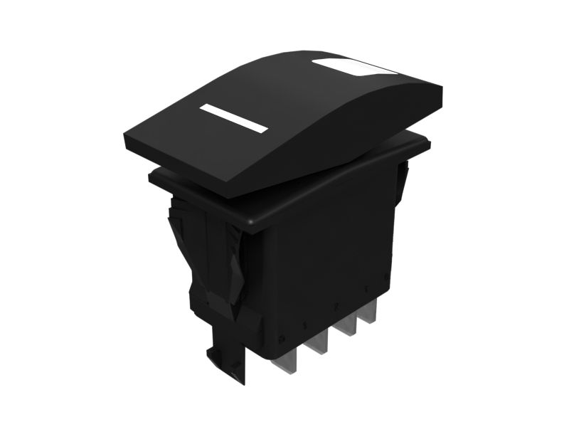 443-4066: Broom Angle Rocker Switch