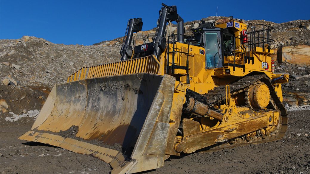 大型推土机用底盘系统