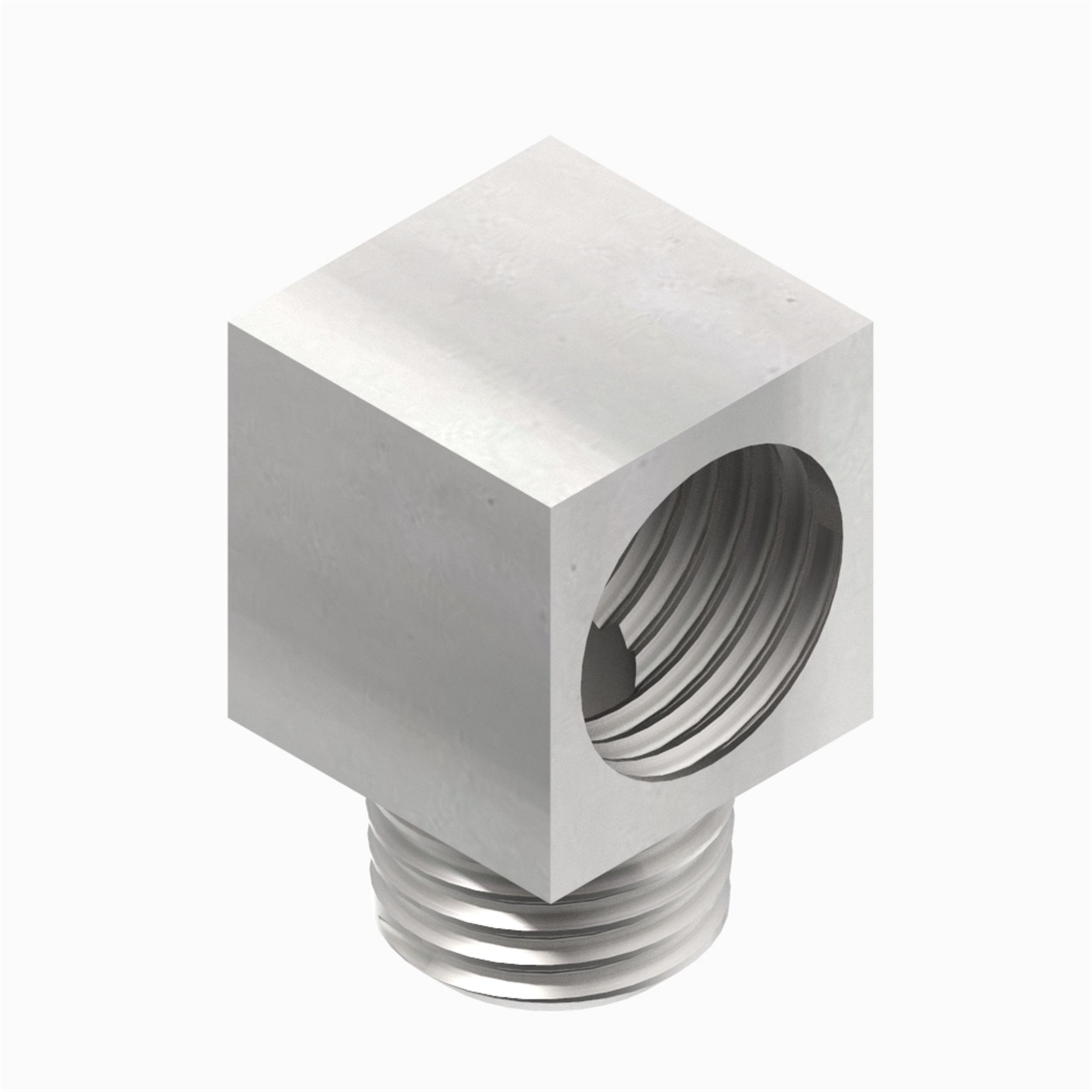 Переходной коленчатый патрубок 90° жидкостной системы