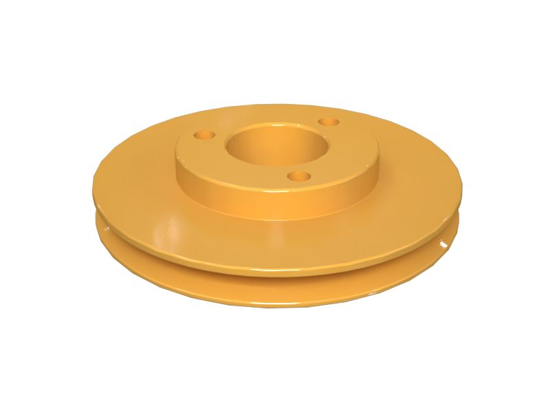 1 Groove Refrigerant Compressor Pulley