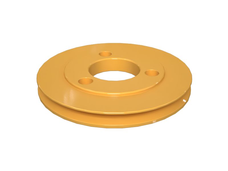 One Groove Refrigerant Compressor Pulley