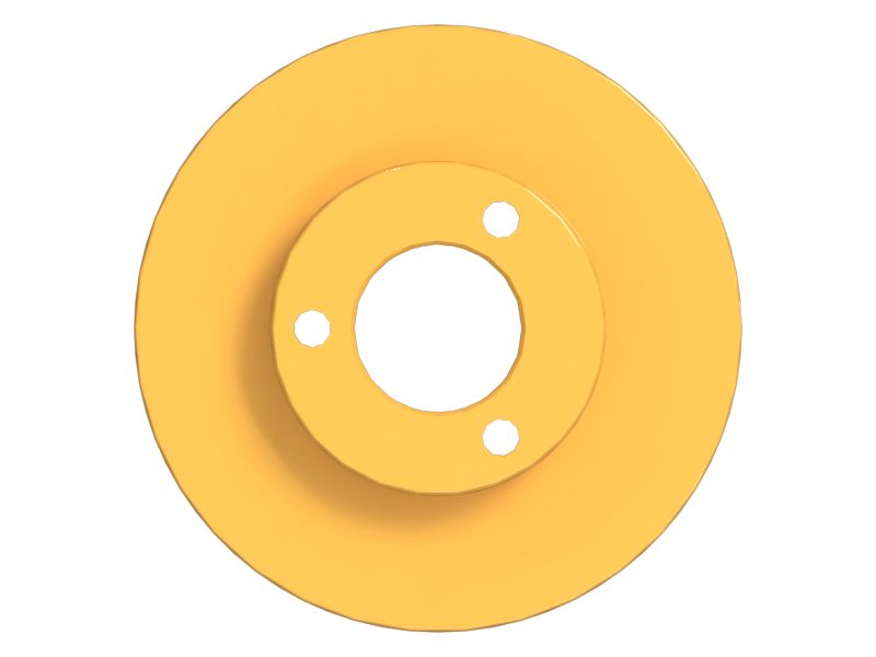 1 Groove Refrigerant Compressor Pulley