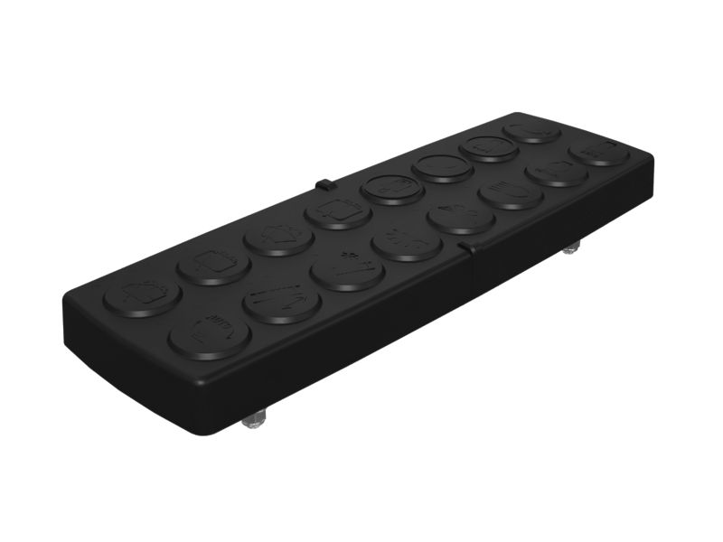 571-9615: 32 Voltage, 16 Button Keypad Module