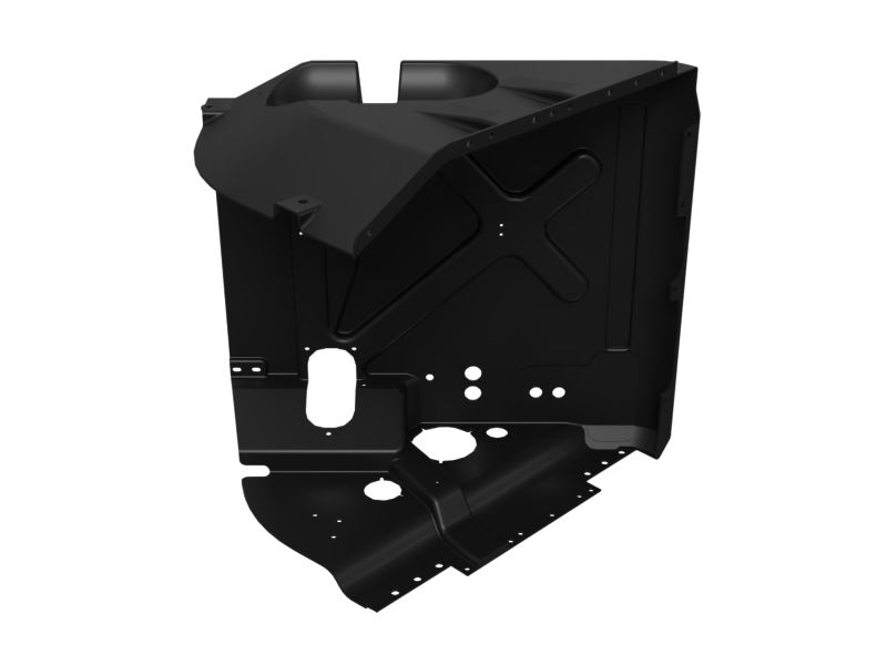 246-3064: ВНУТРЕННИЙ ВОЗДУХОВОД РАДИАТОРА