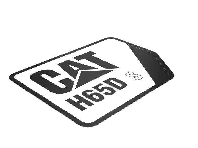 255-9316: НАКЛЕЙКА H65D S