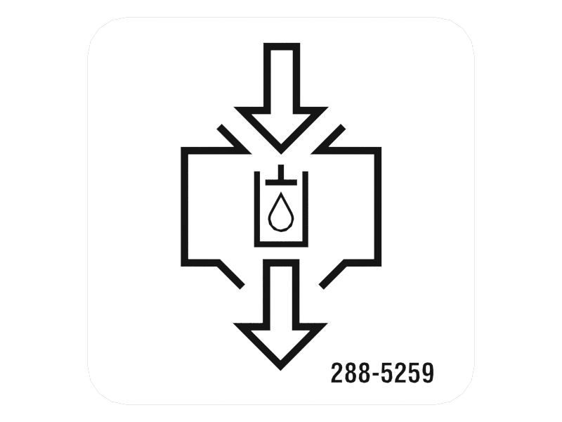 НАКЛЕЙКА ГИДРАВЛИЧЕСКОГО МАСЛА