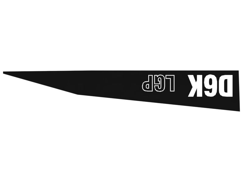 НАКЛЕЙКА D6К LGP