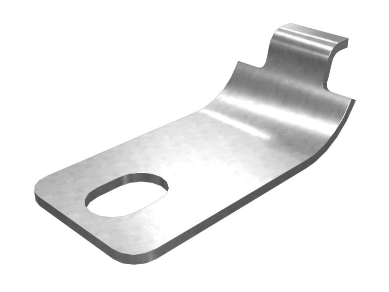 Нижний зажим с застежкой, внутренний диаметр 38 мм