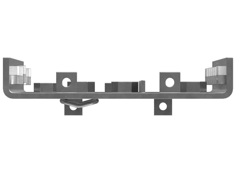 248-7472: 6mm Thick Right Hand Radiator Mounting Channel | CATCorp