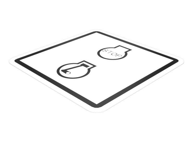 281-7268: НАКЛЕЙКА ДВИГАТЕЛЯ