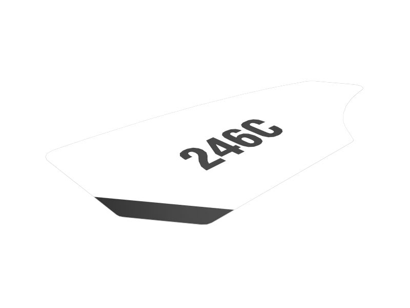 258-3409: НАКЛЕЙКА 246C