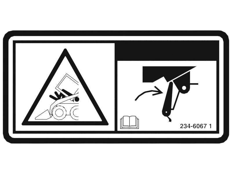 НАКЛЕЙКА С ПРЕДУПРЕЖДЕНИЕМ