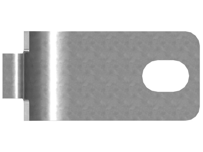 Нижний зажим с застежкой, внутренний диаметр 38 мм