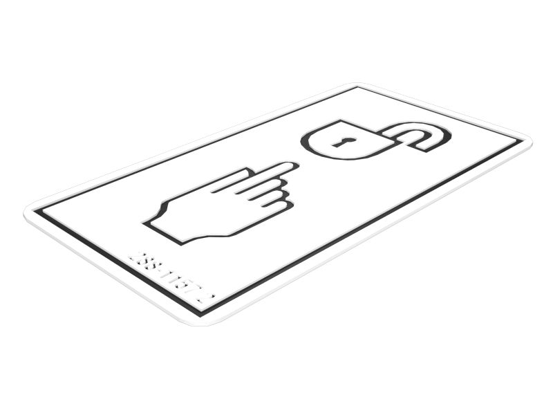 288-1157: НАКЛЕЙКА С ИНСТРУКЦИЕЙ UNL