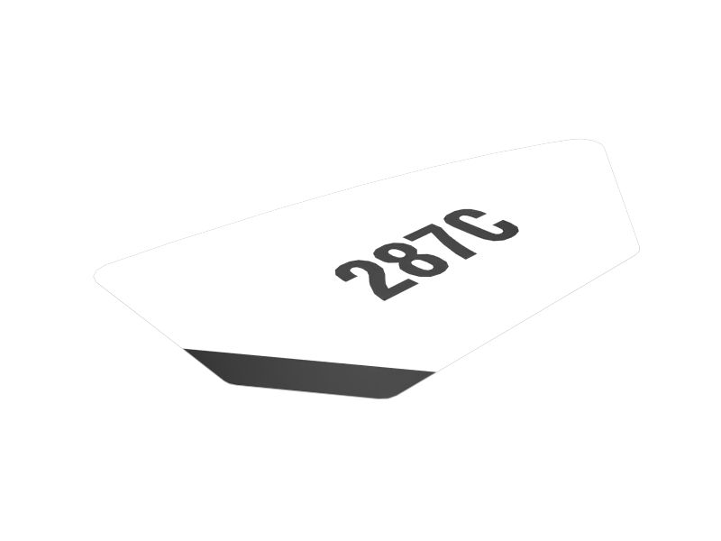 258-3420: НАКЛЕЙКА 287C