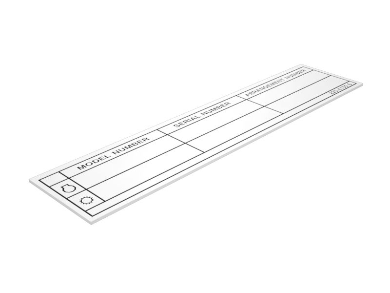 225-4150: ТАБЛИЧКА С СЕРВИСНОЙ ИНФОРМАЦИЕЙ