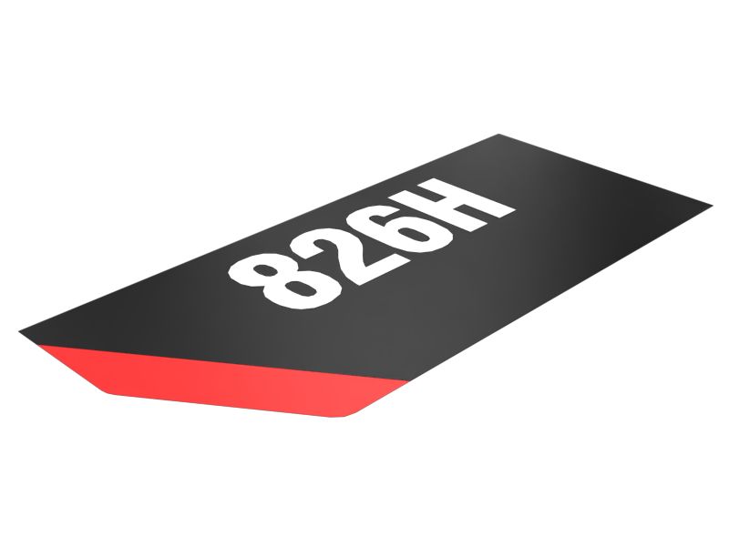 296-8308: НАКЛЕЙКА 826H