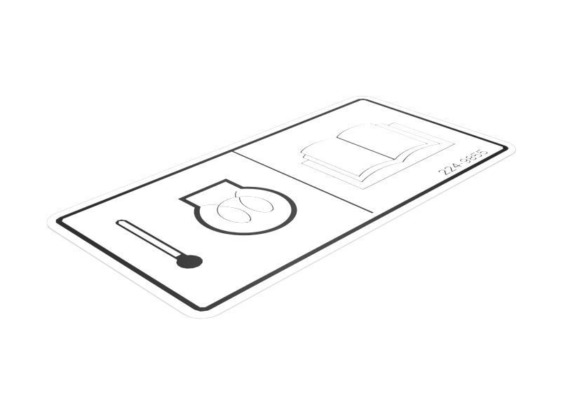 224-9855: НАКЛЕЙКА