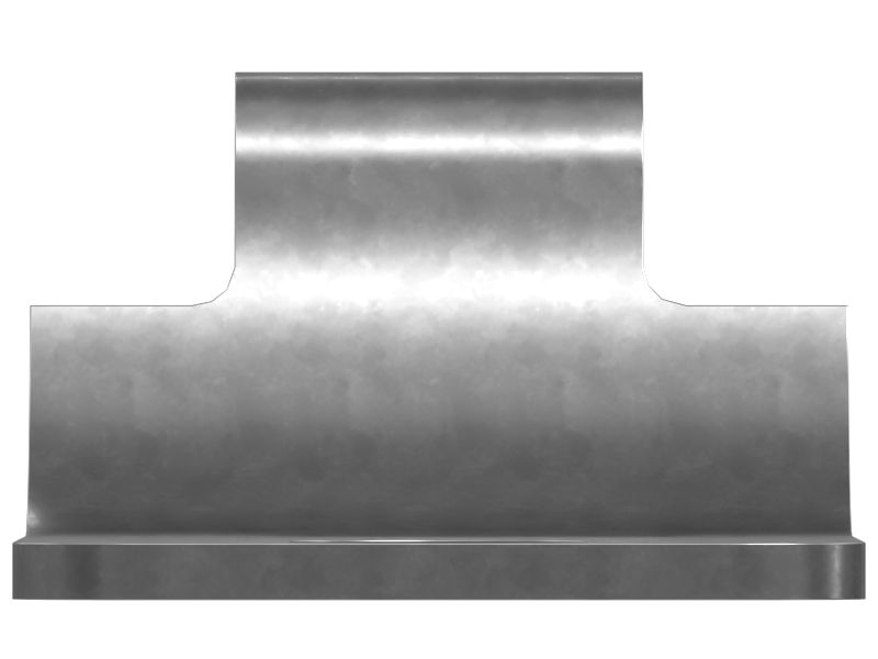 Нижний зажим с застежкой, внутренний диаметр 38 мм