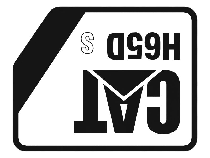 НАКЛЕЙКА H65D S