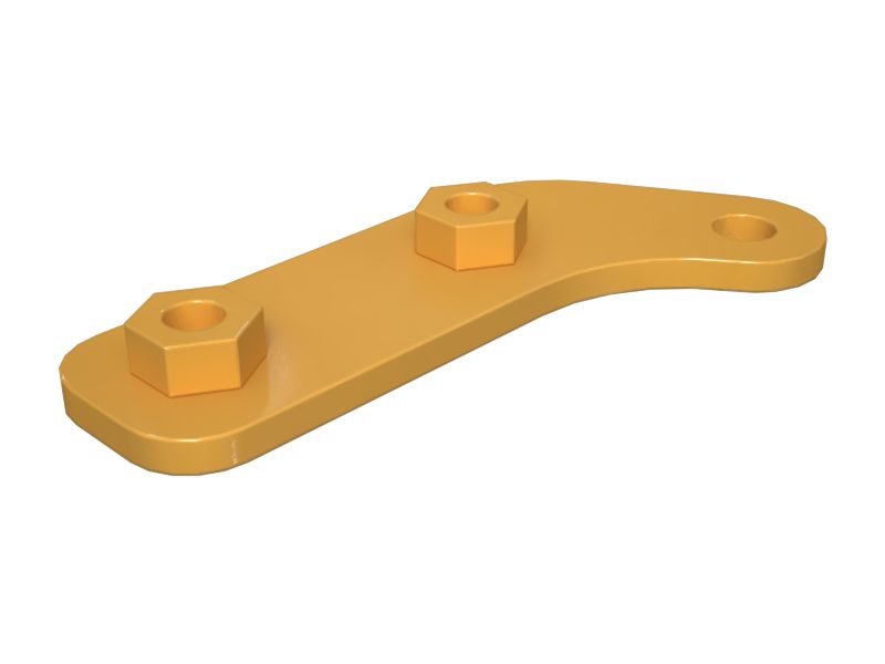 445-0490: КРОНШТЕЙН В СБОРЕ, ЛЕВЫЙ