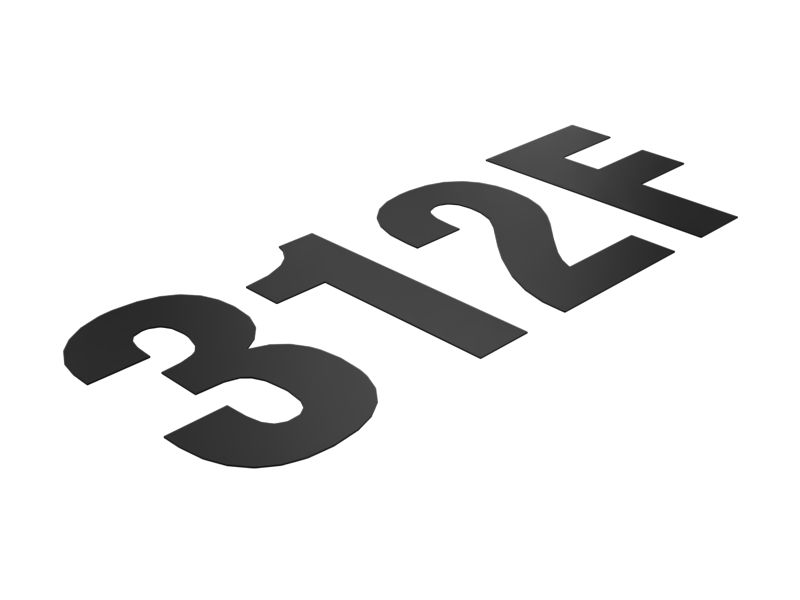 НАКЛЕЙКА 312F